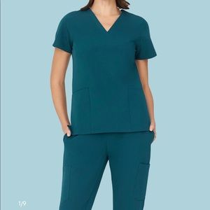 MANDALA SCRUB SET- CARIBBEAN BLUE